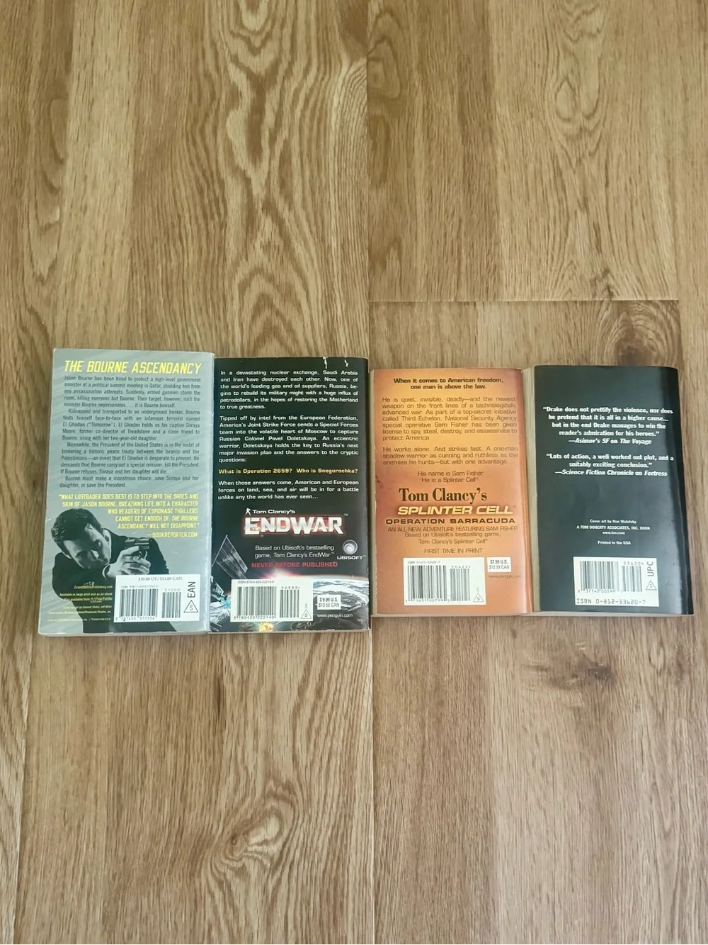 Action-Packed Thriller & Sci-Fi Book Bundle: Tom Clancy, Robert Ludlum, & David